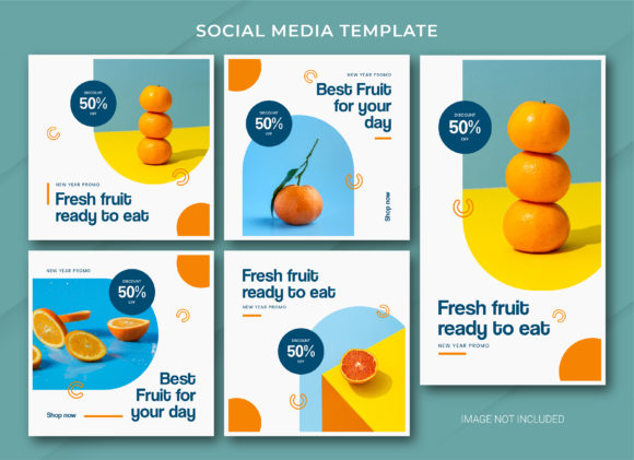 Beverage Social Media Premium Template: Your Visual Branding Solution