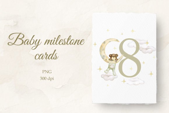 Celebrate 8 Months: Capturing Milestones with Watercolor Art