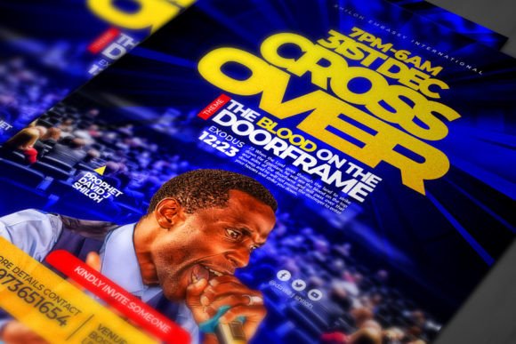 Crossover Church Flyer Template PSD: A Designer’s Take