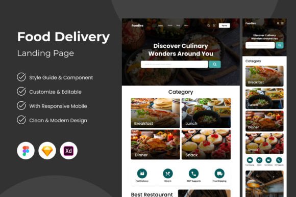 Foodies: Crafting a Captivating Food Delivery Experience