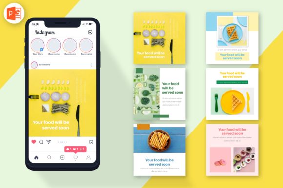 Instagram Feed - Vita Food: Modern Brand Design