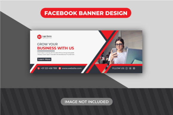 Modern Creative Corporate Facebook Cover: Your Brand's Digital Handshake