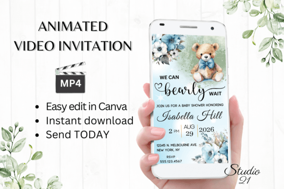 Simplify Your Baby Shower with a Digital Animated Invitation