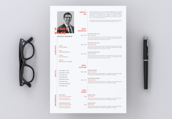 Stand Out with a Creative & Unique Resume CV Template