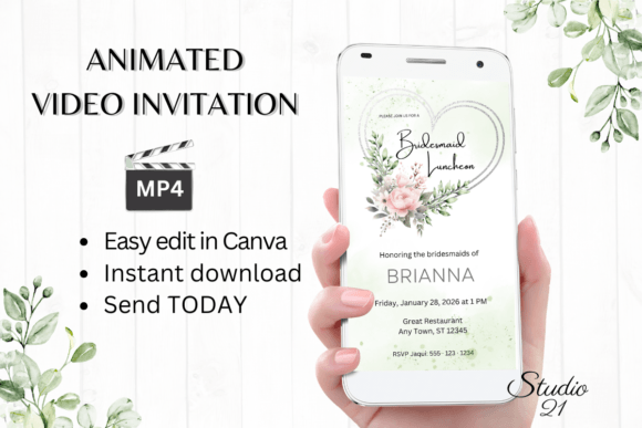 Streamline Your Event Planning with Pink Roses Bridesmaid Luncheon W4278BL