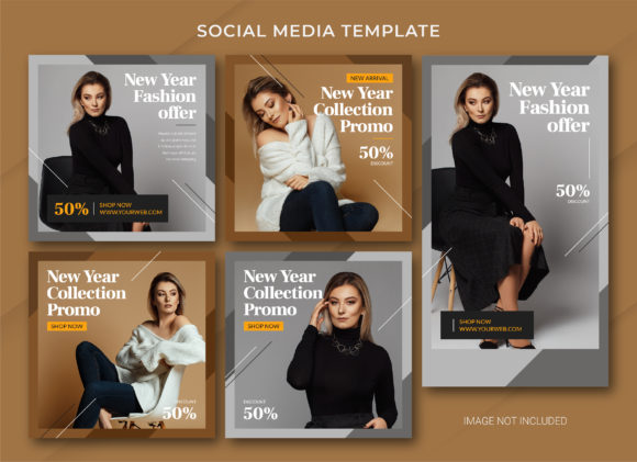 Transform Your Feed: The Fashion Social Media Premium Template